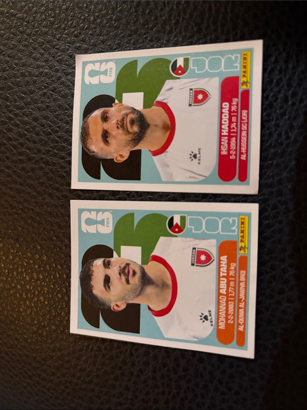 Jordan Panini FIFA World Cup 2026 Stickers